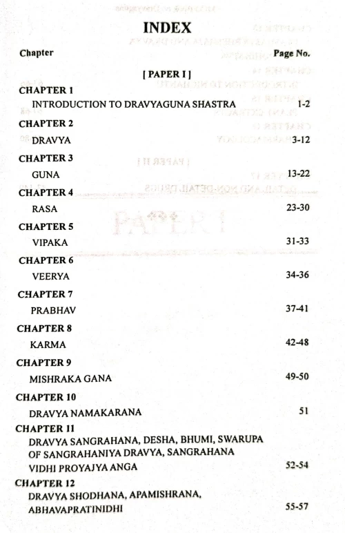 MCQs Book on Dravyaguna